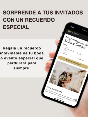 Recuerdo en QR (Formato digital)